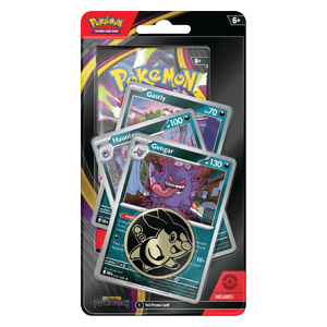 PMON: Mega Evolution - Pitch Black: 2 x Premium Blisters (Gengar&Luxray) (Pre-order)(Deposit Payable)