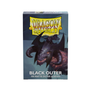 Dragon Shield Black Outer Matte Sleeves
