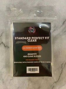 Standard Perfect Fit Clear Sleeves