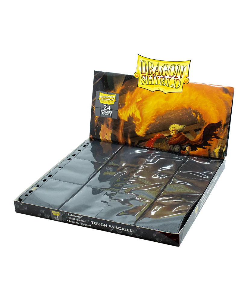 Dragon Shield 24 Pocket Sideloading Sleeves - Pack of 50 Pages