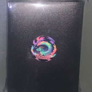 Luck Dragon Standard Matte Card Sleeves – Black (Pack of 100)
